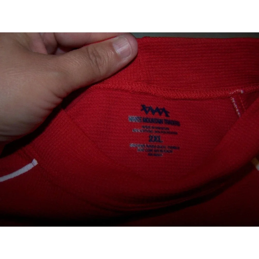 White Mountain Traders Men's Shirt Red Size 2XL‎ Excellent Condition